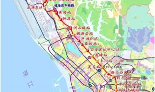 深圳地铁规划图 深圳地铁规划图